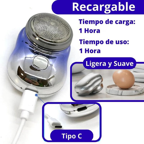 MICRO EASY SHAVE PRO™ AFEITADORA PORTATIL